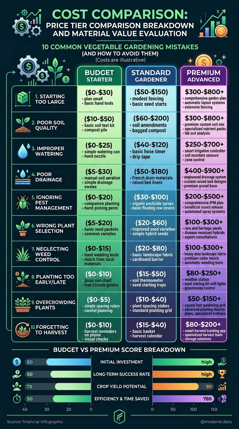 Cost Comparison: Price tier comparison breakdown and material value evaluation