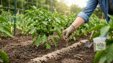 Best Fertilizer for Peppers: When and How to Feed