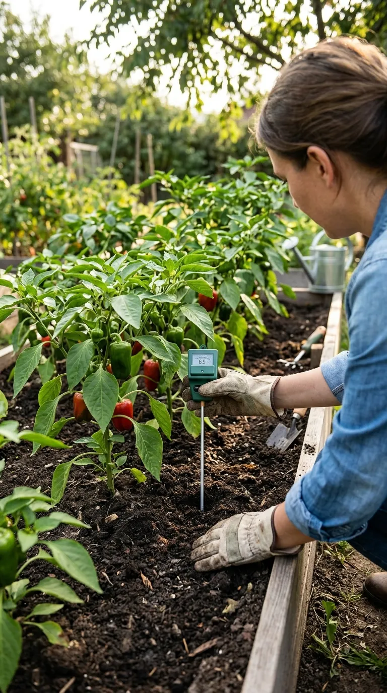 Hands holding ideal tomato soil showing crumbly loam texture with compost
