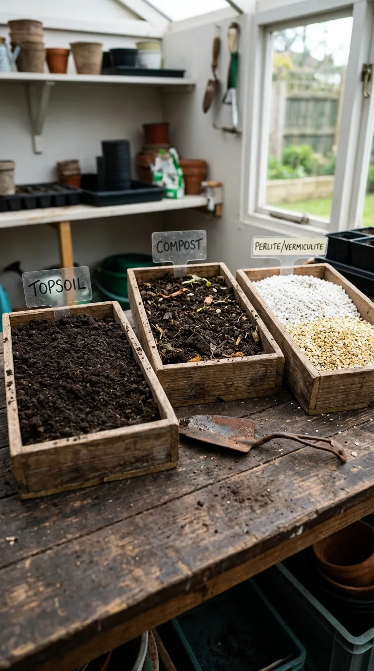 Testing pH and filling a raised bed to correct depth