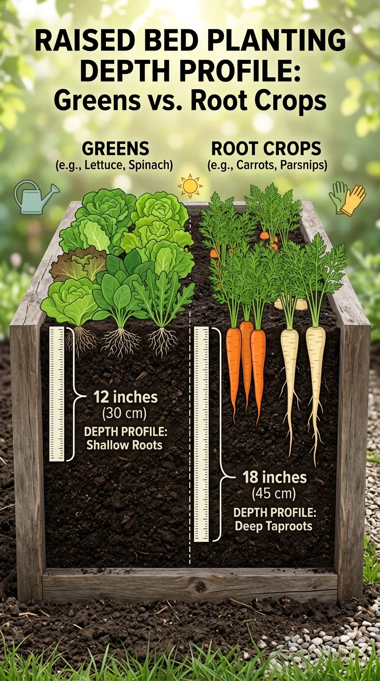Straw-mulched raised beds holding moisture through summer