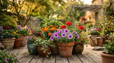 Container Flower Gardens: Stunning Pots for Patios & Balconies
