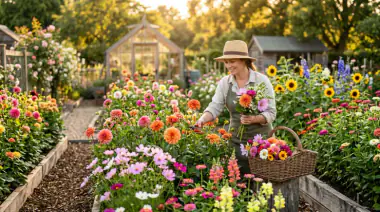Cut Flower Garden: Grow Beautiful Bouquets at Home