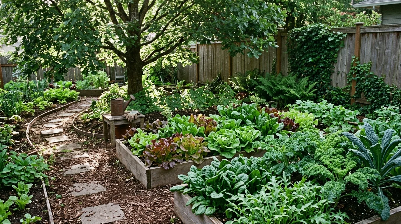 Fast-growing vegetables ready for harvest in 30 days