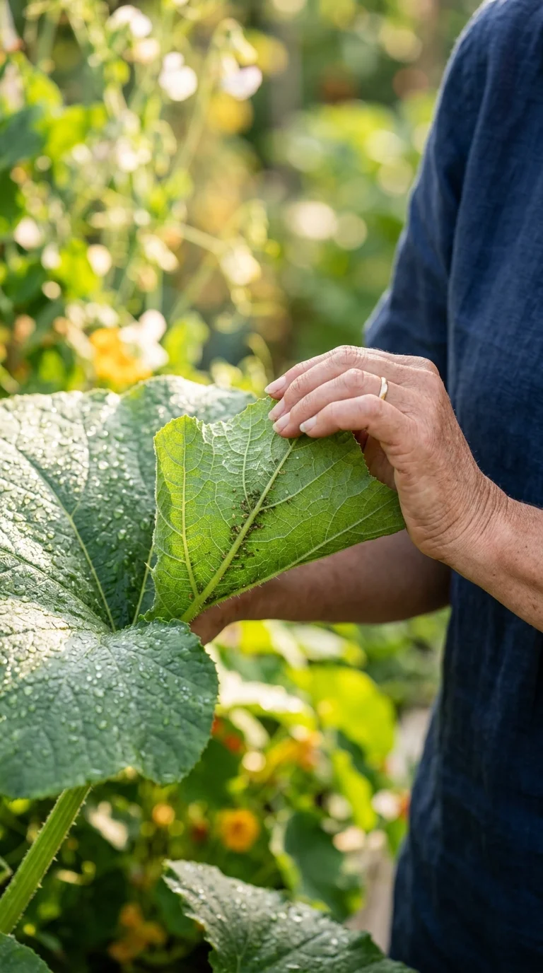 A helpful step-by-step care and watering illustration for “Pest control for beginners”