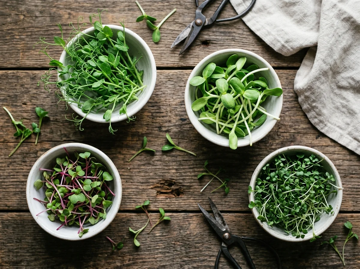 Microgreens varieties