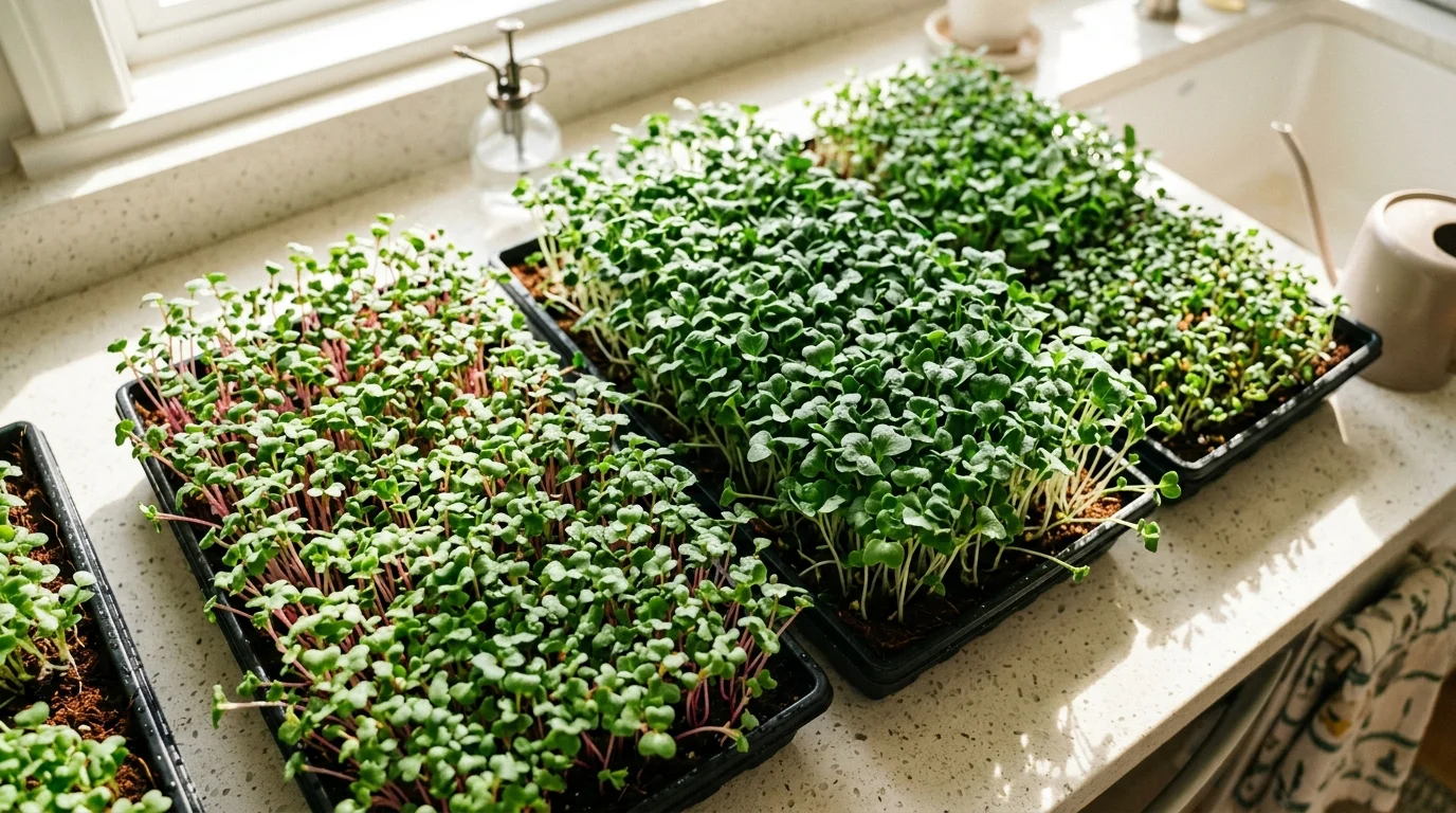 Microgreens trays