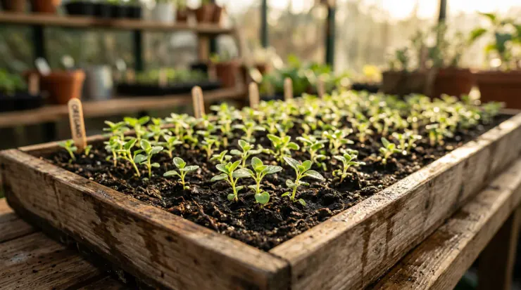 A beautiful, sunlit hero image overview for the topic of “how to grow oregano from seed”