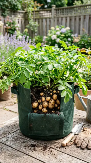 How to Grow Potatoes in Containers: Big Harvest in Small Space