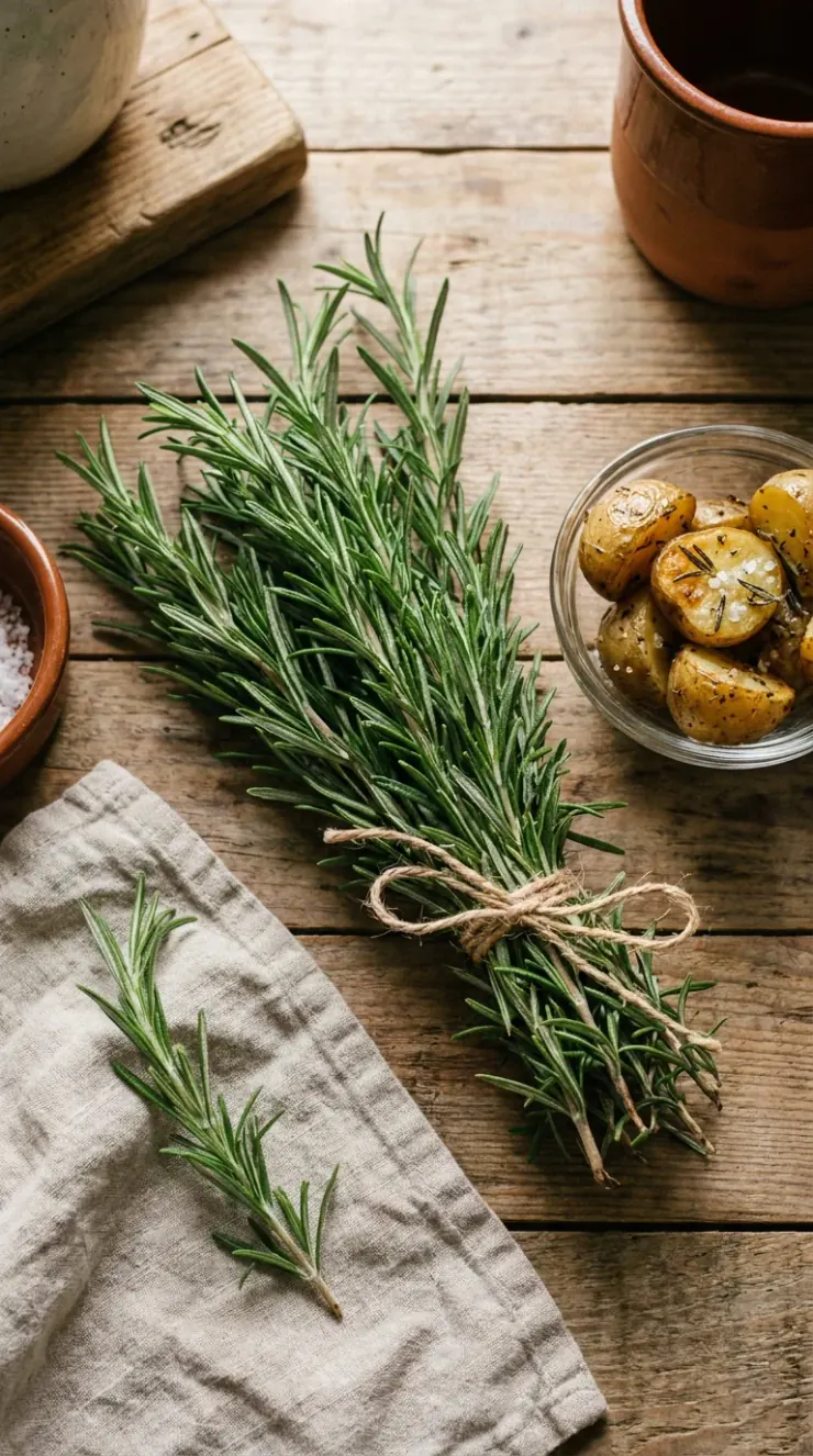 An illustrative troubleshooting, composting, or pruning guide for “uses for fresh rosemary”