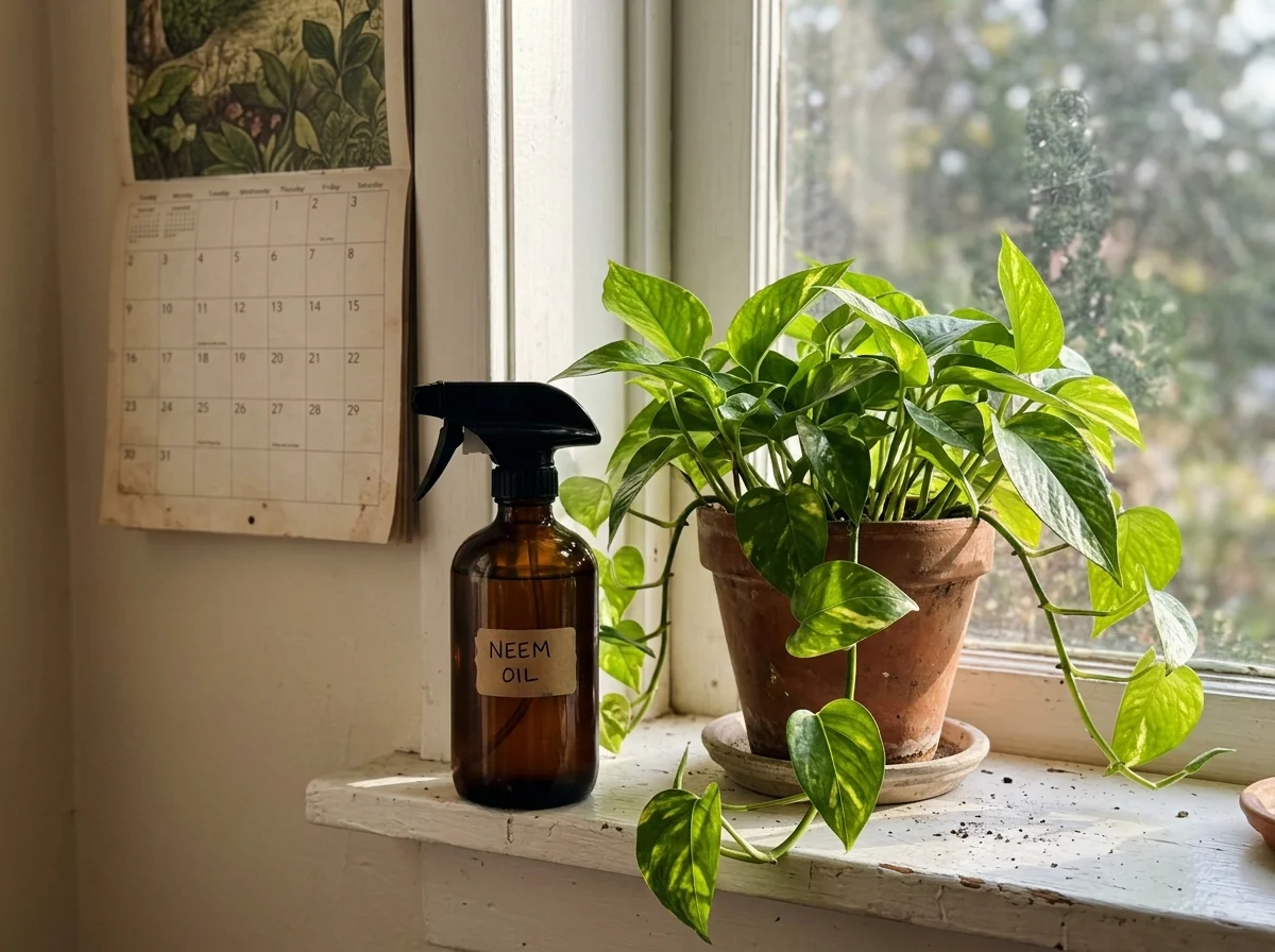 Repeat spray schedule every 7 to 10 days for mealybugs