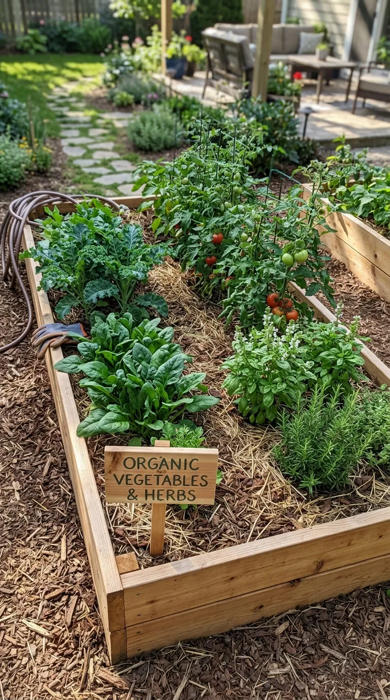 Bare soil crust vs straw-mulched moist raised bed