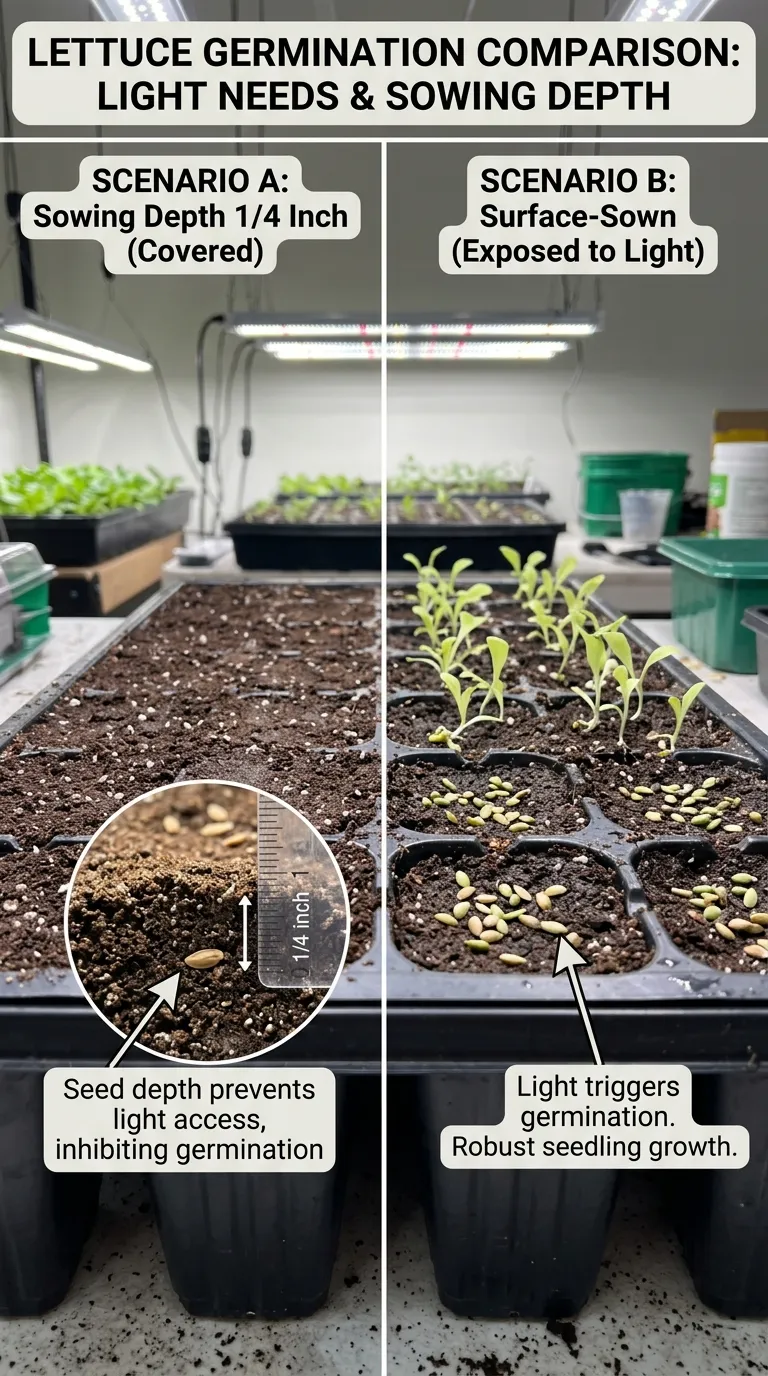 when to start: the backward math that saves leggy seedlings detail in home garden