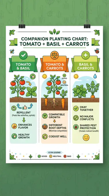 Tomato Companion Plants: 11 Best Picks and What to Avoid