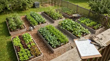 Vegetable Garden Layout: Spacing, Rows & Rotation Plan (2026)