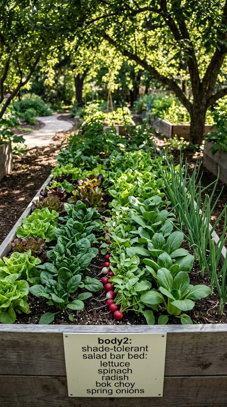 Fresh spinach and lettuce thriving in cool fall soil