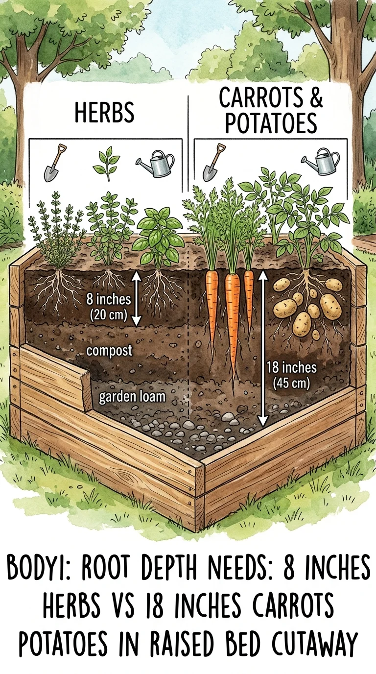 Spring succession planting and interplanting layout